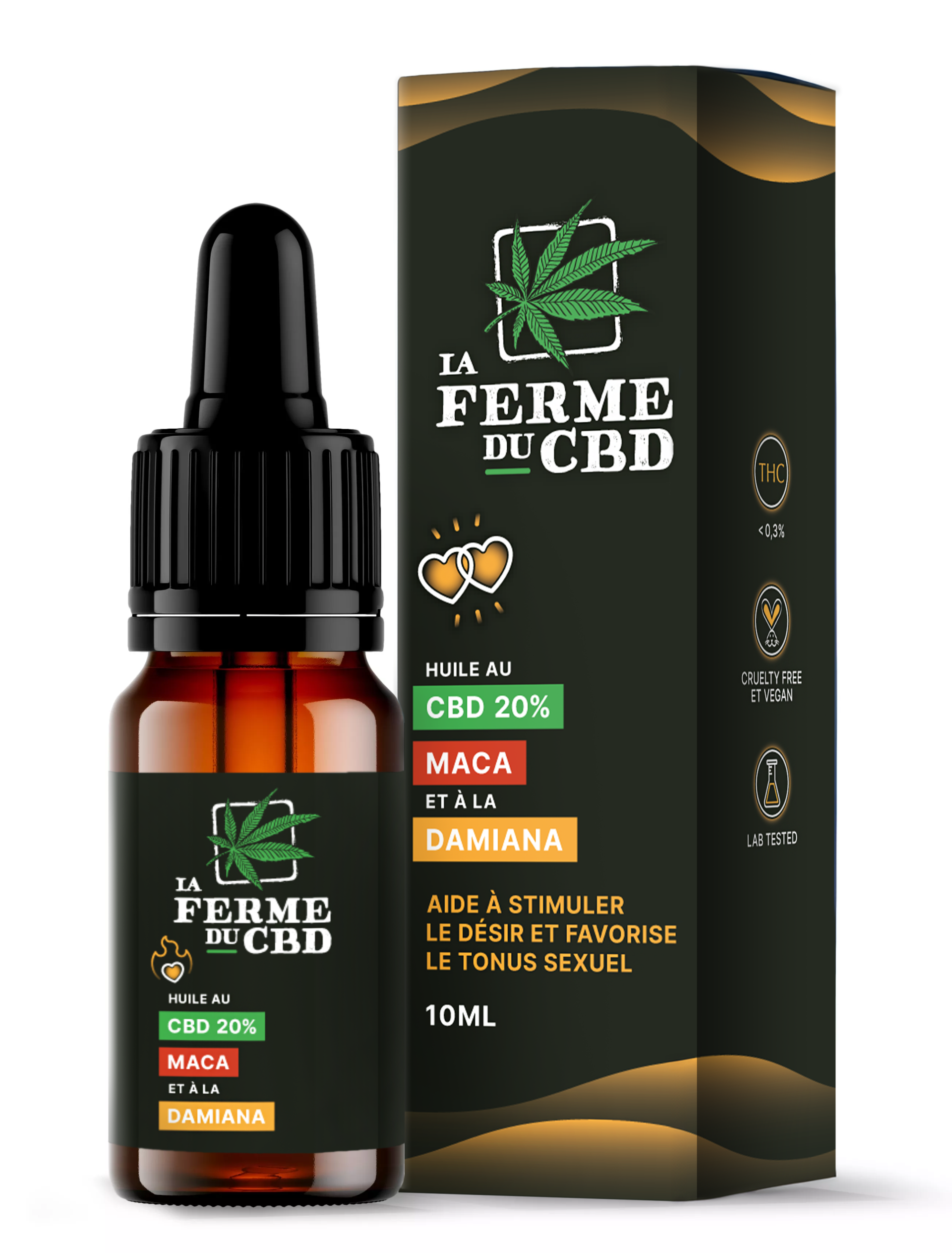 LIBIDO Oil (CBD+Maca+Damiana) - The CBD Farm