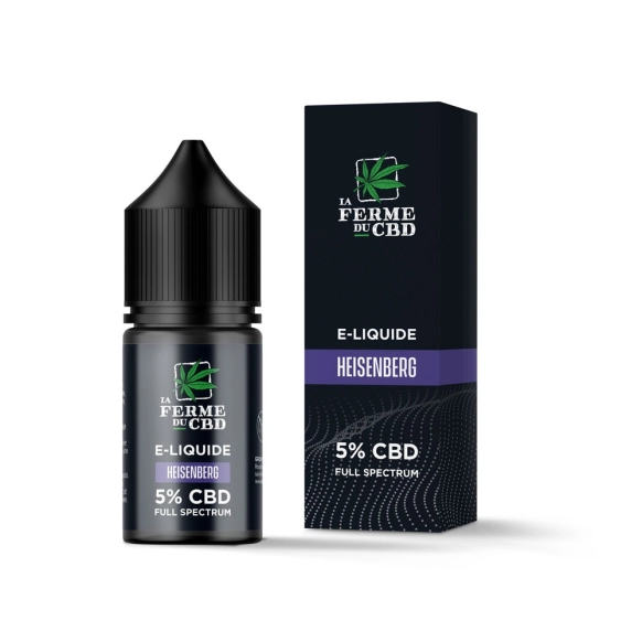 E-liquid 5% CBD Full Spectrum - Heisenberg