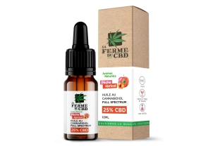25% Peach-Apricot CBD oil